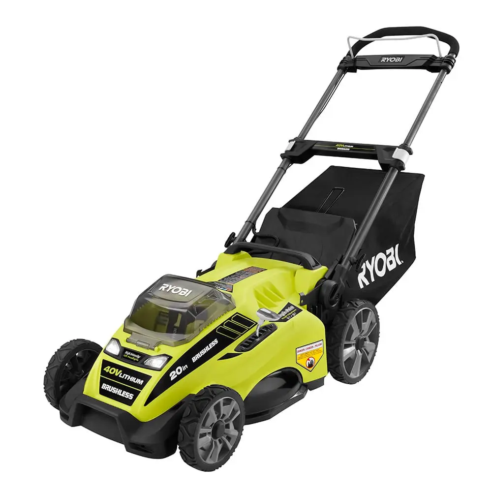 Ryobi RY40180 Cordless Electric Push Lawn Mower Review 