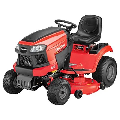 craftsman t hp briggs stratton gold inch gas powered riding lawn